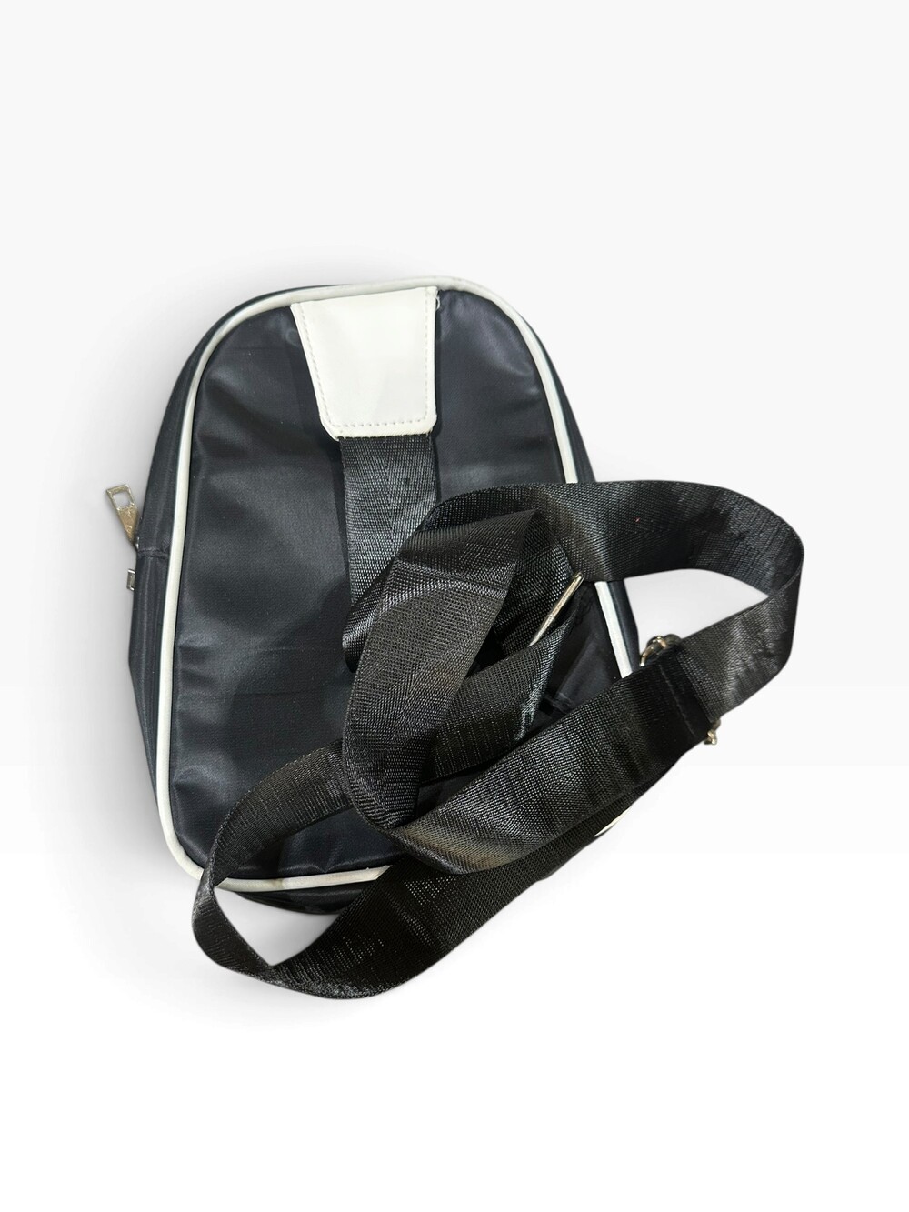 Philadelphia Eagles Black White Sling Backpack NFL Logo Sports Bag - Picture 2 of 8